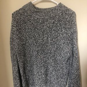 Marled knit sweater